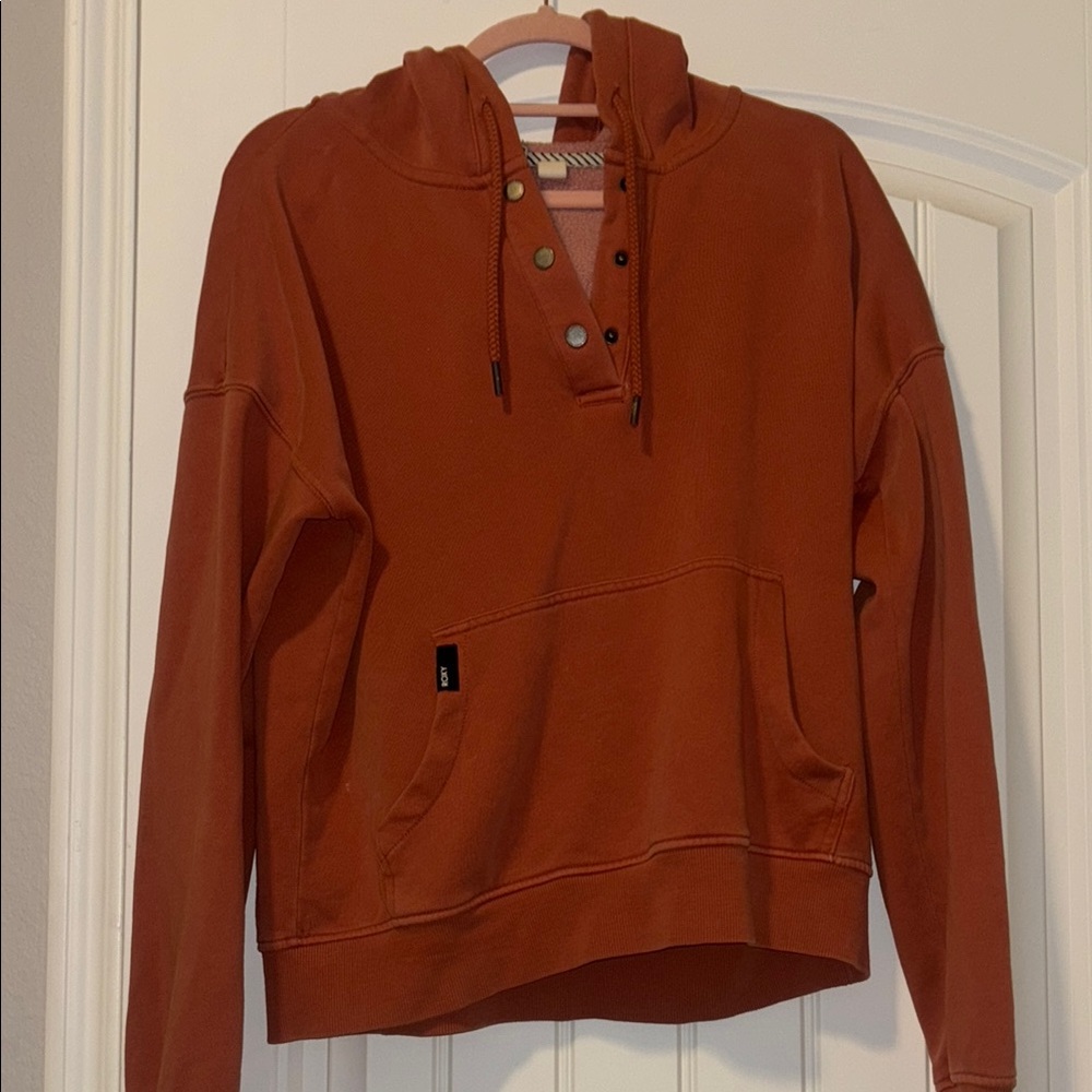 Roxy Kids Jacket in Rust Orange